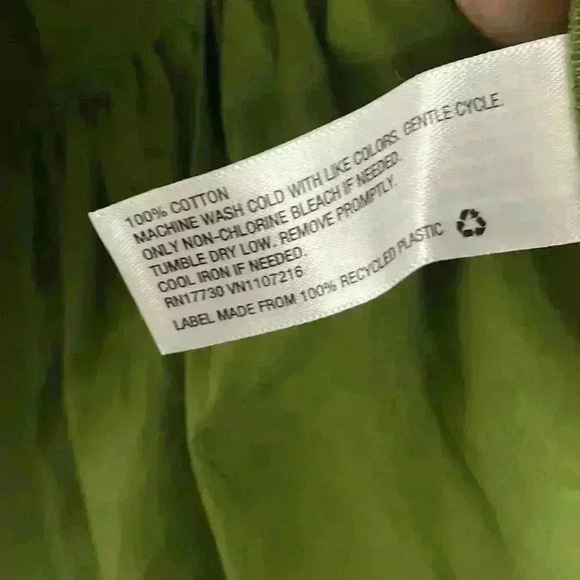 A NEW DAY-Mini Green Ruffle Dress Women's SZ XS Multi Tiered Short Sleeve NWT - Picture 8 of 15